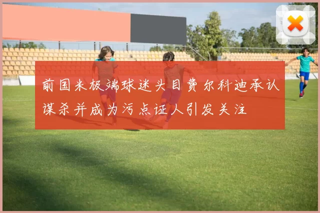 前国米极端球迷头目费尔科迪承认谋杀并成为污点证人引发关注